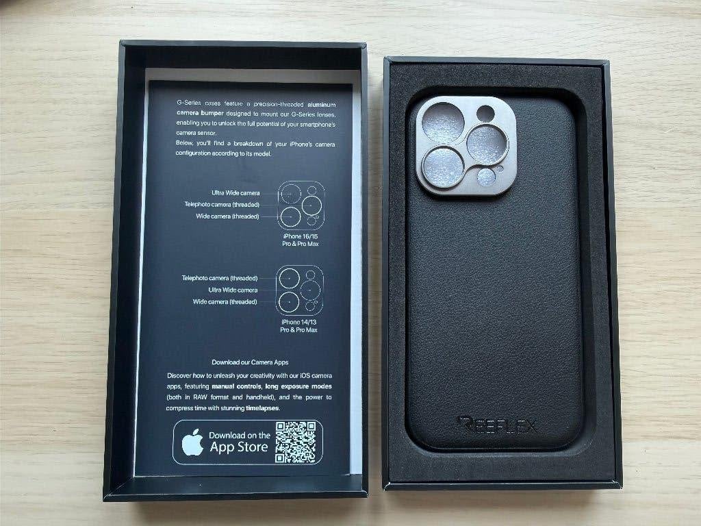Reeflex - G-Series Leather (MagSafe) - iPhone Case, Télécoms, Téléphonie mobile | Housses, Coques & Façades | Apple iPhone, Neuf