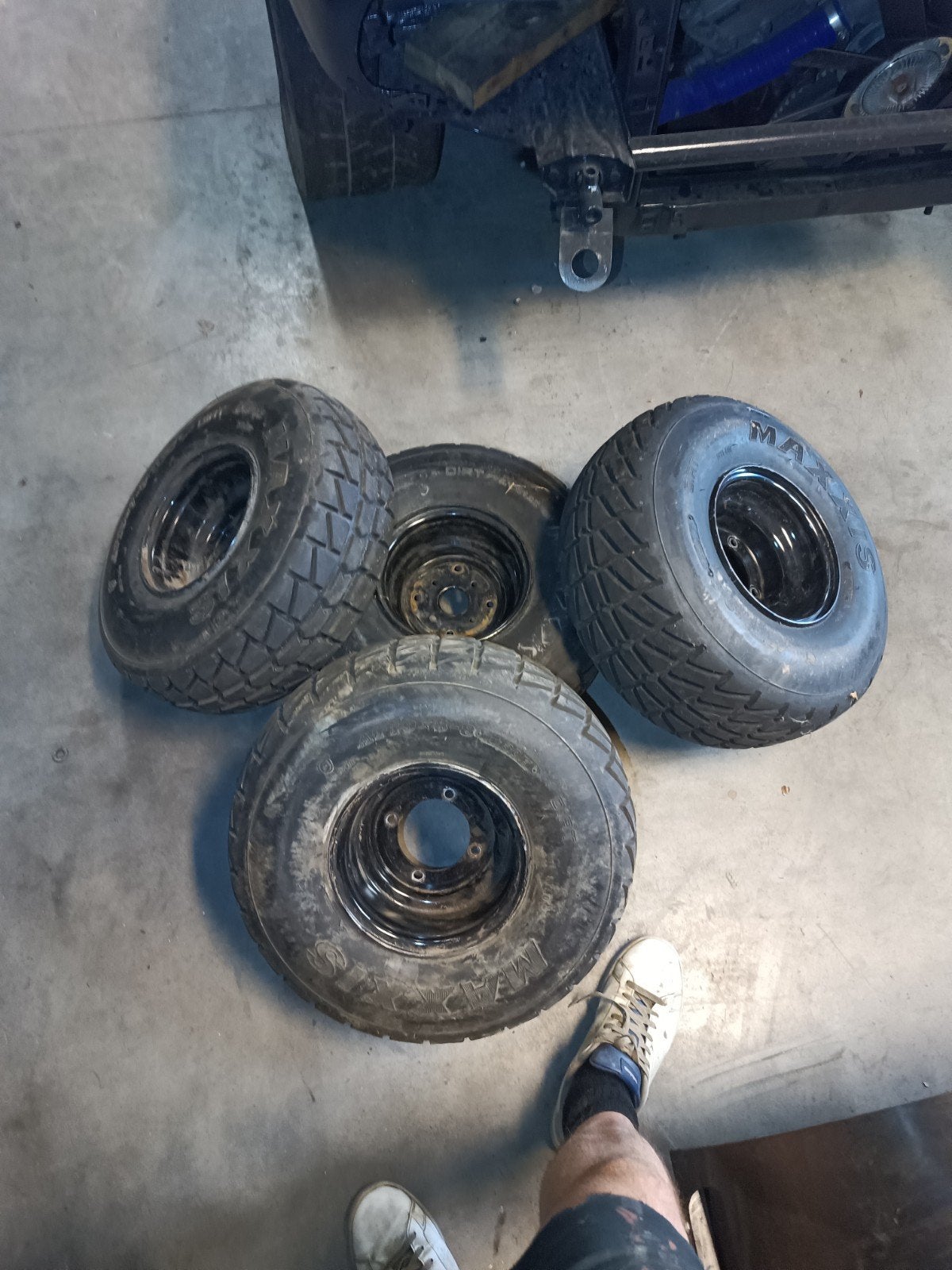 banden met velgen, Motoren