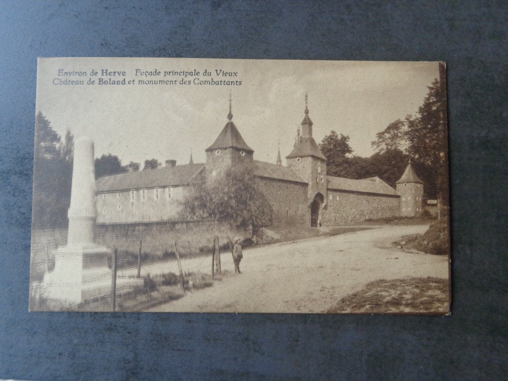 1 oude postkaart uit Bolland Castle, Ophalen