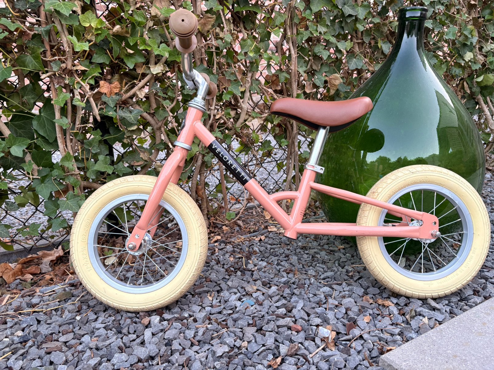 Veloretti loopfiets zalm rose, Enlèvement, Utilisé, Vélo d'équilibre