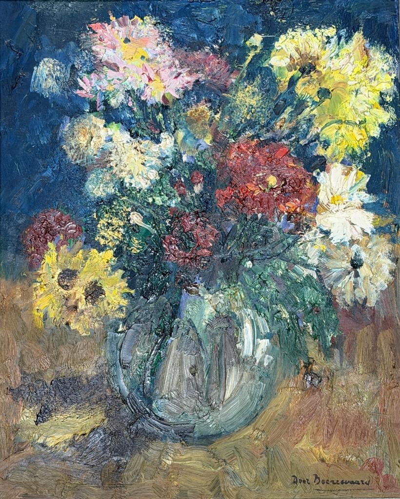 Schilderij Door Boerewaard, Antiek en Kunst, Ophalen
