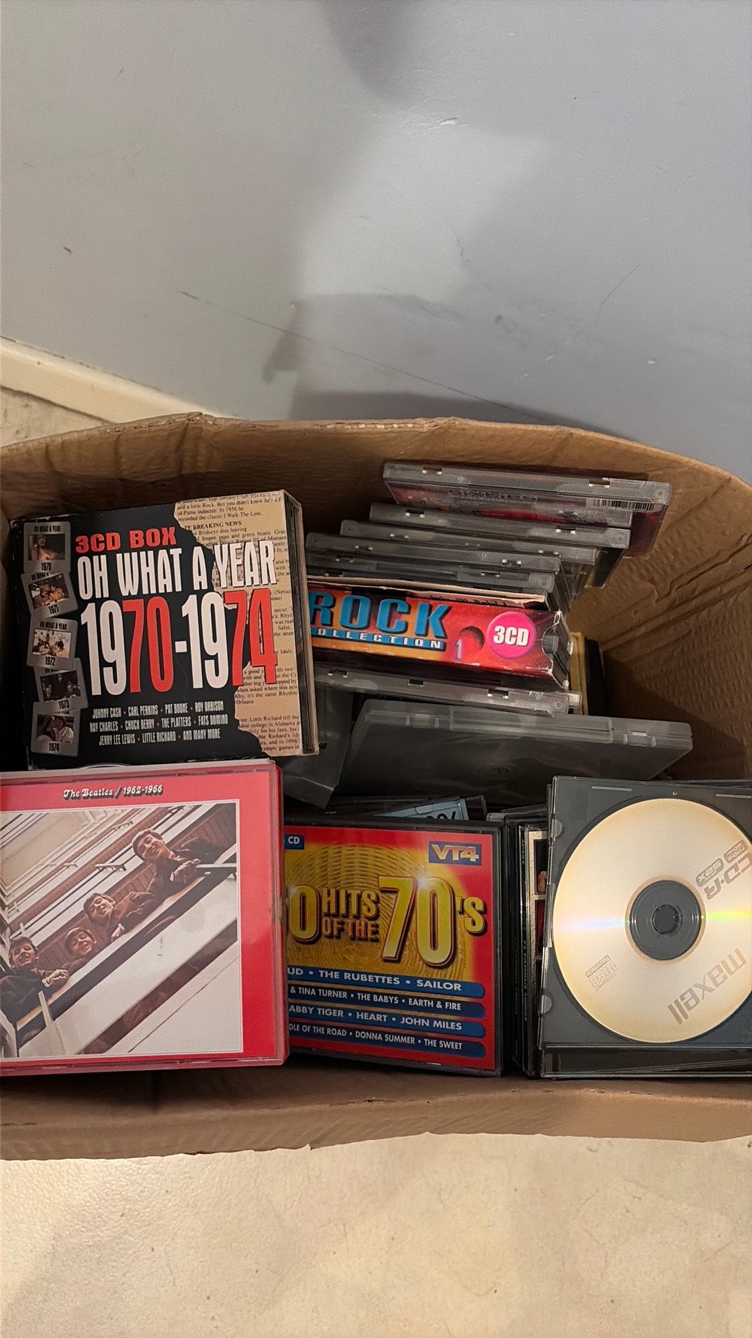 jaren 60 en 70 cd’s, Enlèvement, Comme neuf, Autres types