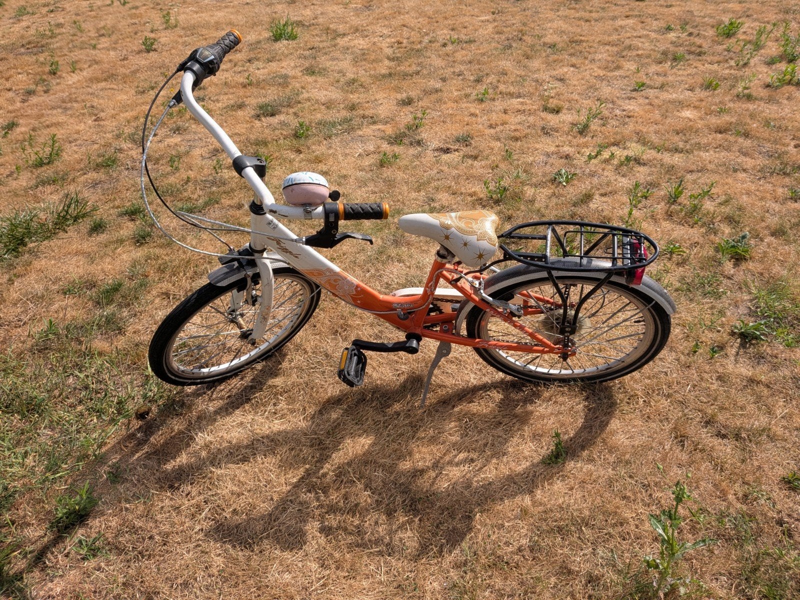 kinderfiets 20 inch, Ophalen, Gebruikt, Velgrem, Versnellingen
