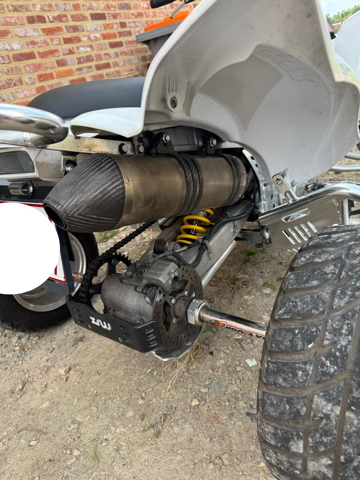Leovince uitlaat Yamaha Raptor 700, Ophalen of Verzenden, Gebruikt