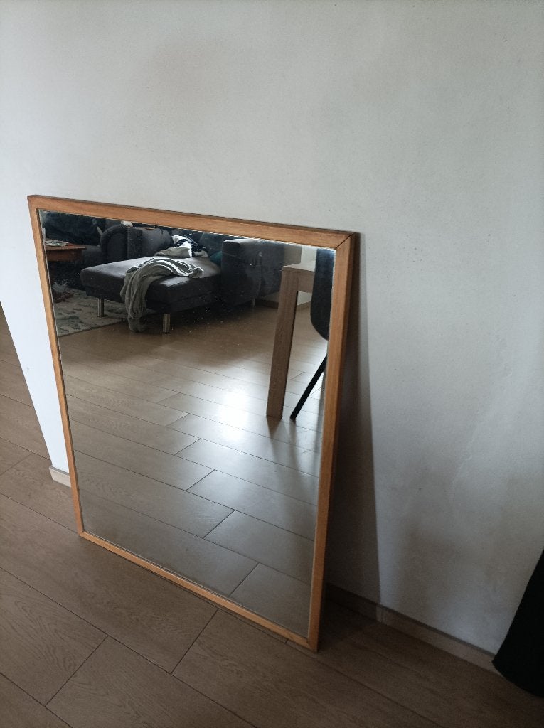 grand miroir 6 au total vendu à la pièce, Maison & Meubles, Enlèvement, Utilisé, 100 à 150 cm, Rectangulaire
