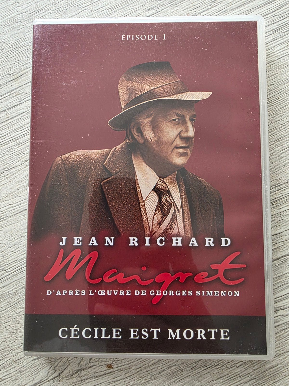 Jean Richard Maigret DVD, CD & DVD, Enlèvement ou Envoi, Tous les âges, Français, Utilisé