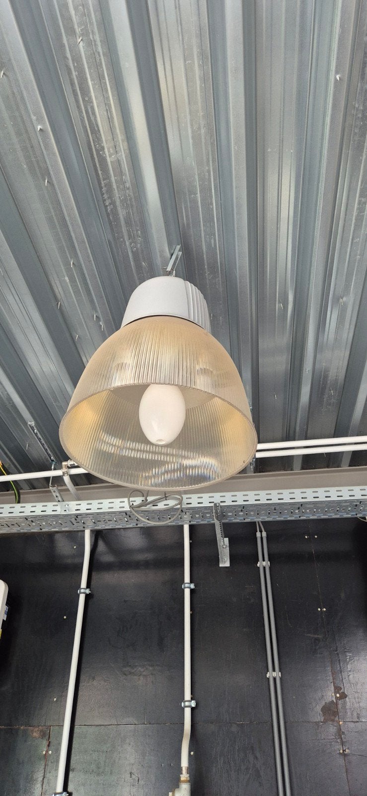 klokarmaruur lamp industrie, Ophalen, Gebruikt