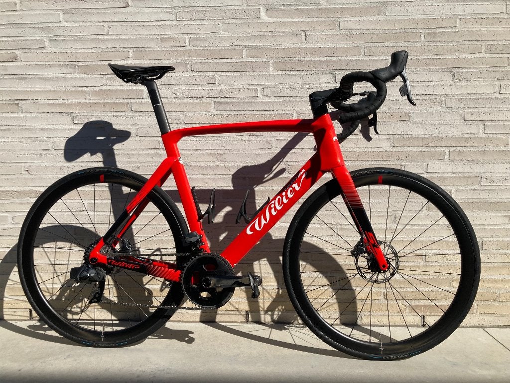 Wilier Cento10 SL SRAM Force eTap AXS 12sp 2021 - als nieuw, Fietsen en Brommers, 28 inch, Zo goed als nieuw, 57 tot 61 cm, Meer dan 20 versnellingen