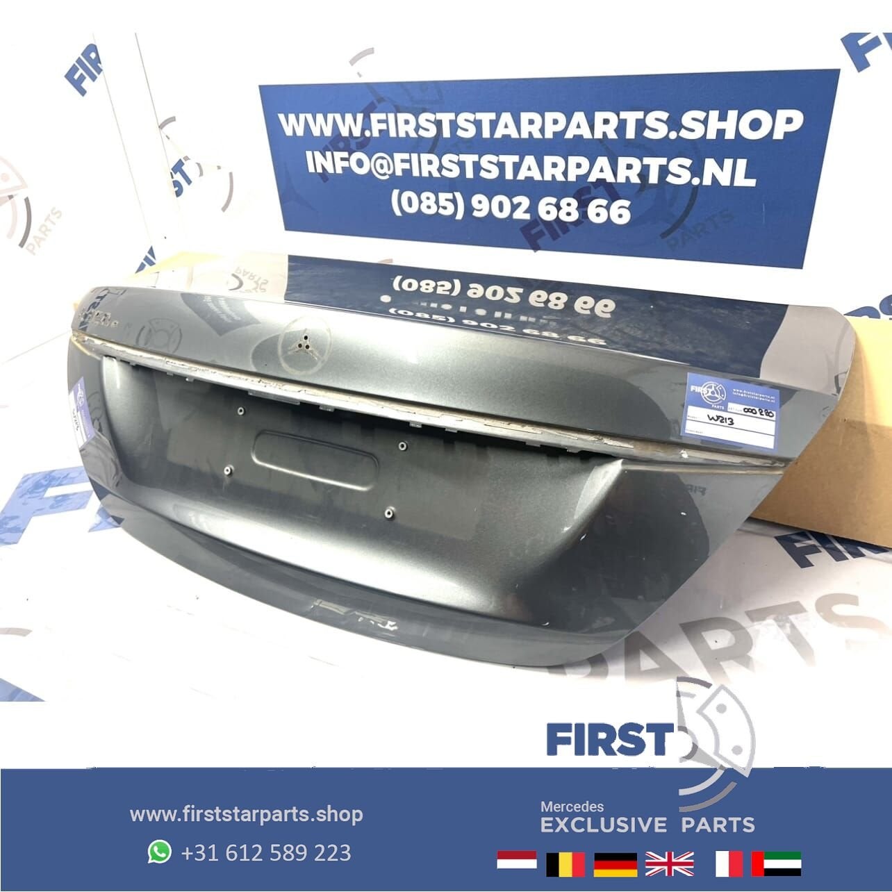 W213 E KLASSE ACHTERKLEP KALE KOFFERKLEP KOFFERBAK origineel, Auto-onderdelen, Gebruikt, Ophalen of Verzenden, Achter, -