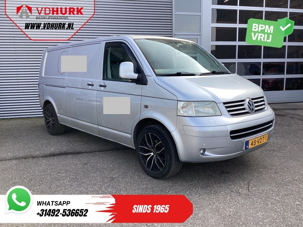 Volkswagen Transporter 2.5 TDI 131 pk DSG Aut. L2 EXPORT 2.5, Automaat, Parkeersensor, Bedrijf, Diesel