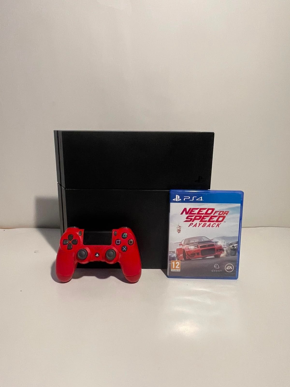 PS4 500GB + Rode Sony Controller + Need for Speed Payback, Ophalen of Verzenden, Zo goed als nieuw, Playstation 5