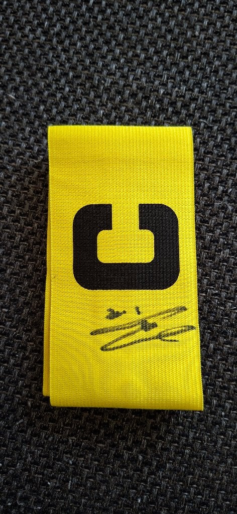 Aanvoerdersband met handtekening Patrick van Aanholt Chlesea, Verzenden, Nieuw, Shirt
