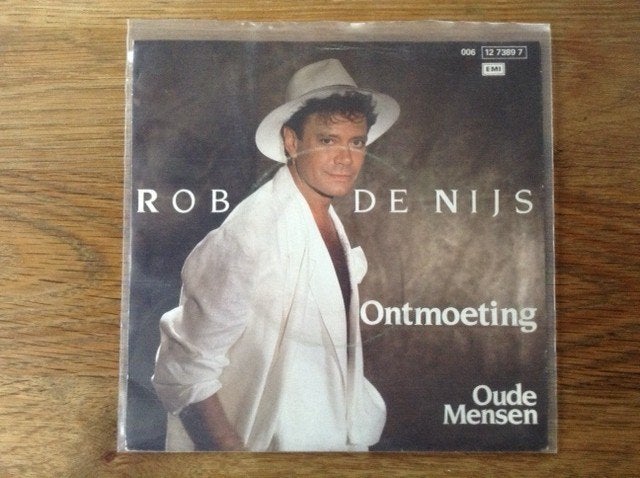 single rob de nijs, En néerlandais, Enlèvement ou Envoi, Housse de protection extérieure, 7 inch