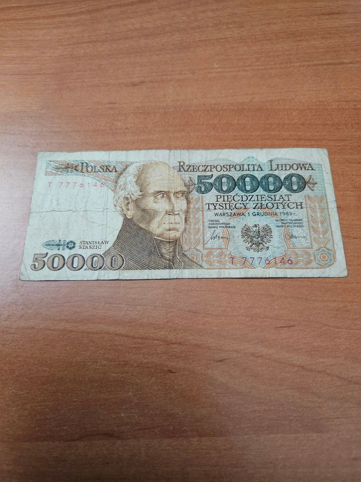 50 000 zloty Polen 1989 jaar, Enlèvement ou Envoi, Pologne, Billets en vrac