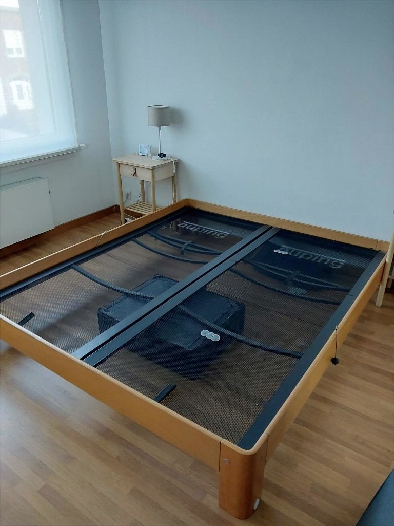 AUPING AURONDE 2-persoonsbed (180 cm x 210 cm), Huis en Inrichting, Slaapkamer | Bedden, Ophalen, Modern tijdloos Auping design