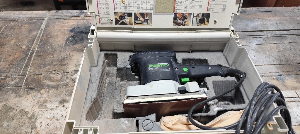 Ponceuse vibrante Festo, ancien nom de festool., Bricolage & Construction, Enlèvement ou Envoi, Utilisé, Perceuse sans fil, Festool