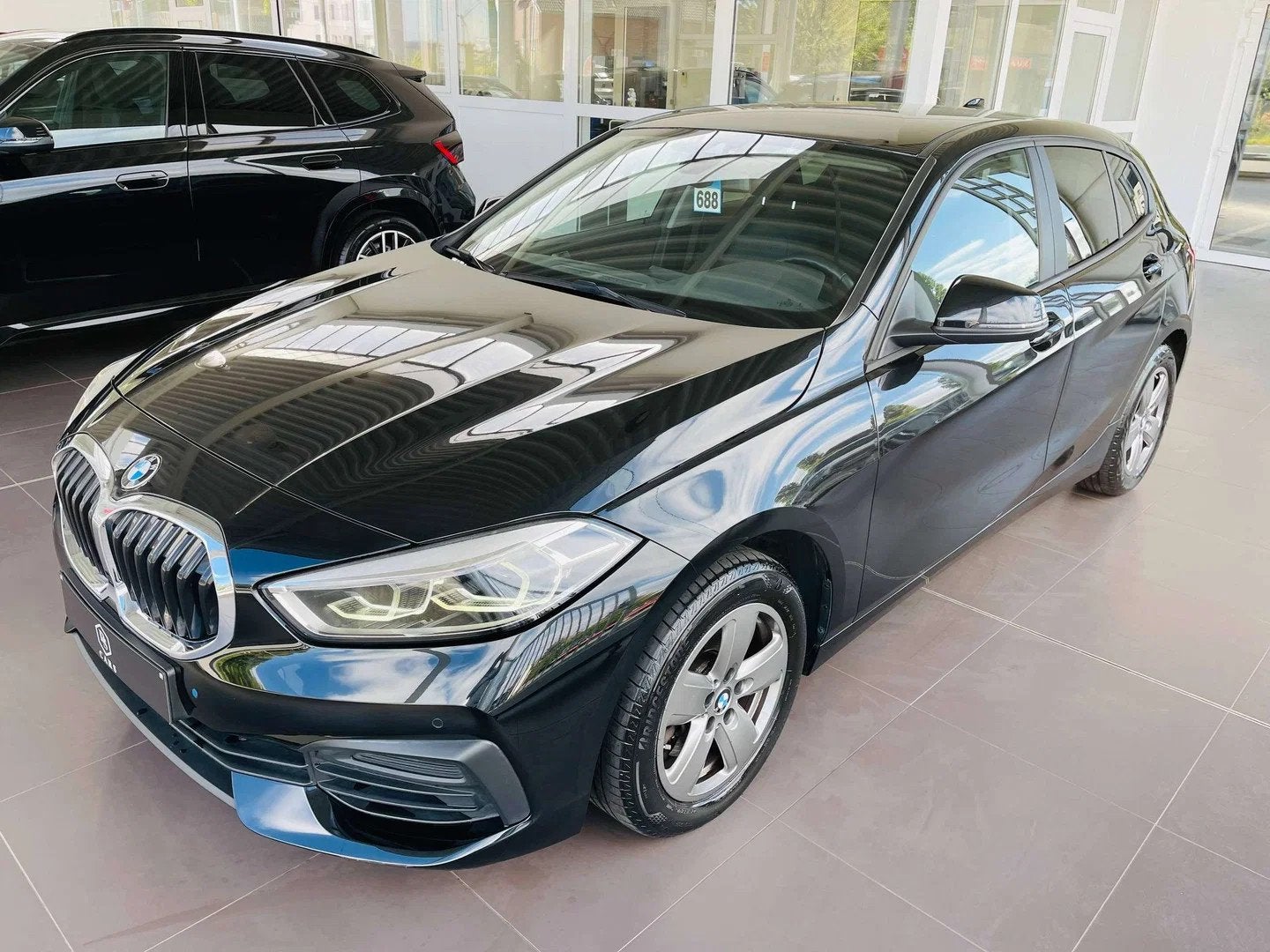 BMW 1 Serie 118 i * GARANTIE + LED + GPS PRO *, Autos : Divers, Boîte manuelle, Berline, 1499 cm³, Noir