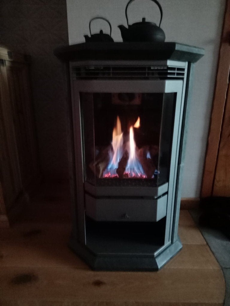 Aardgas kachel, Enlèvement, Utilisé, Gaz, Chauffage à gaz