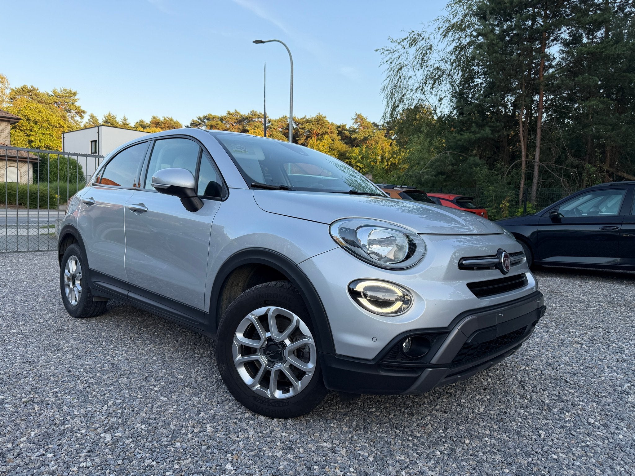 Fiat 500X AUTOMAAT 1.4B EURO6d '19 + 12M GARANTI, Auto's, Automaat, Multifunctioneel stuurwiel, Stof, 500X