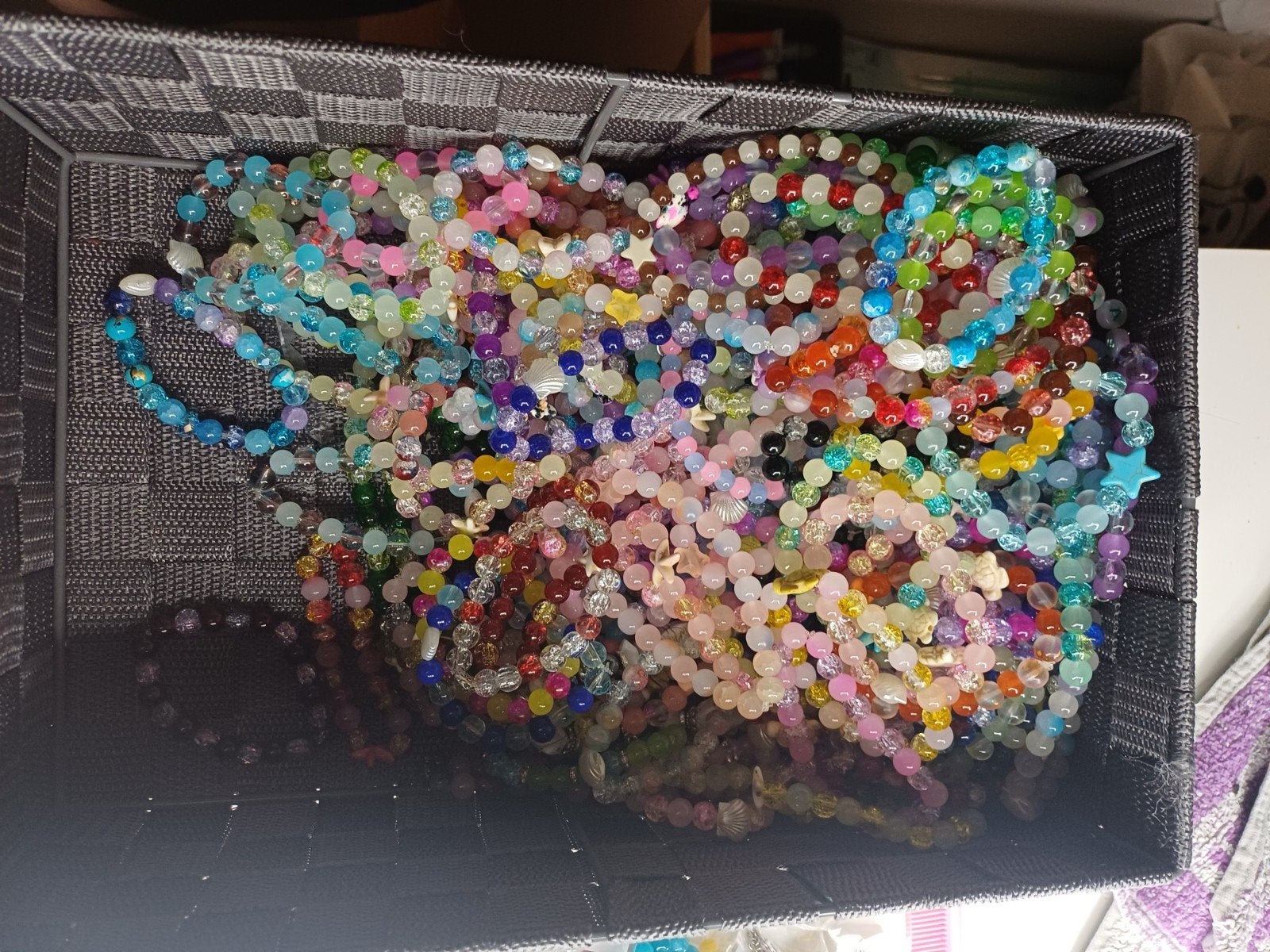 zelfgemaakte armbanden, Autres couleurs, Avec bracelets à breloques ou perles, Enlèvement, Neuf