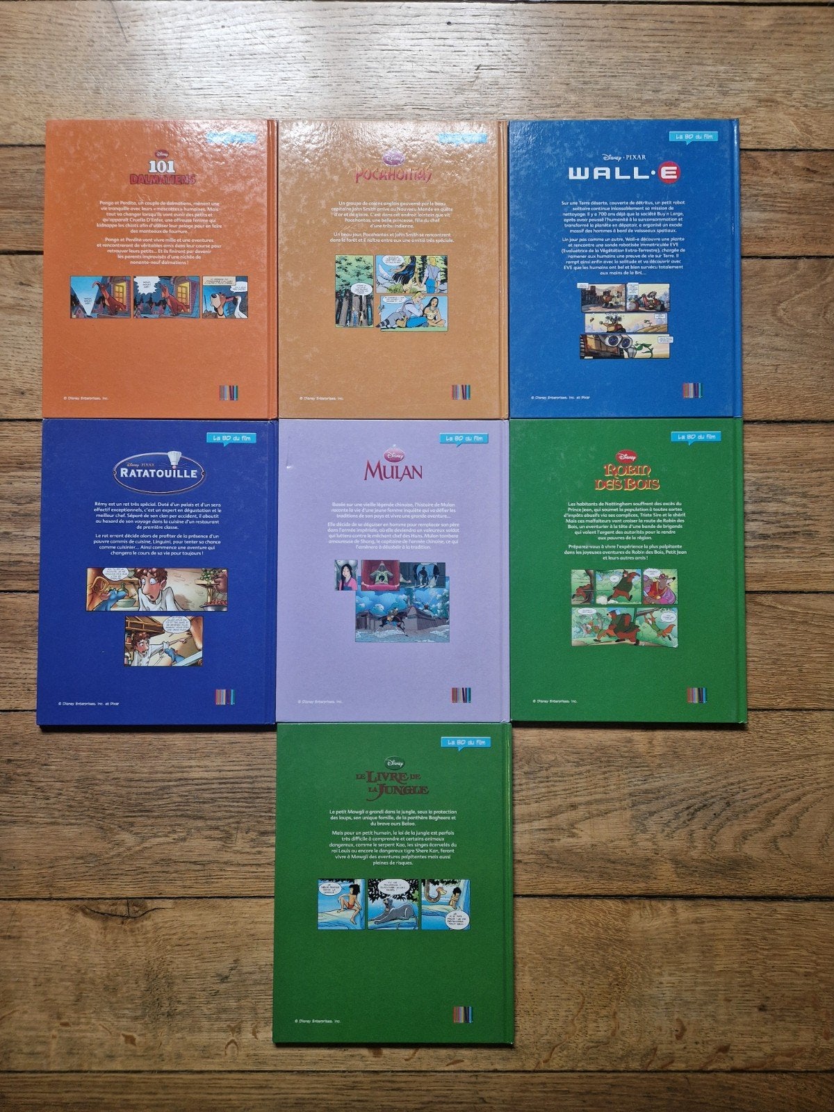 Lot de 7 bd walt Disney, Livres, Enlèvement ou Envoi