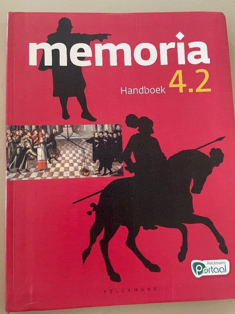Memoria handboek 4.2, ASO, Geschiedenis, Ophalen of Verzenden, Zo goed als nieuw