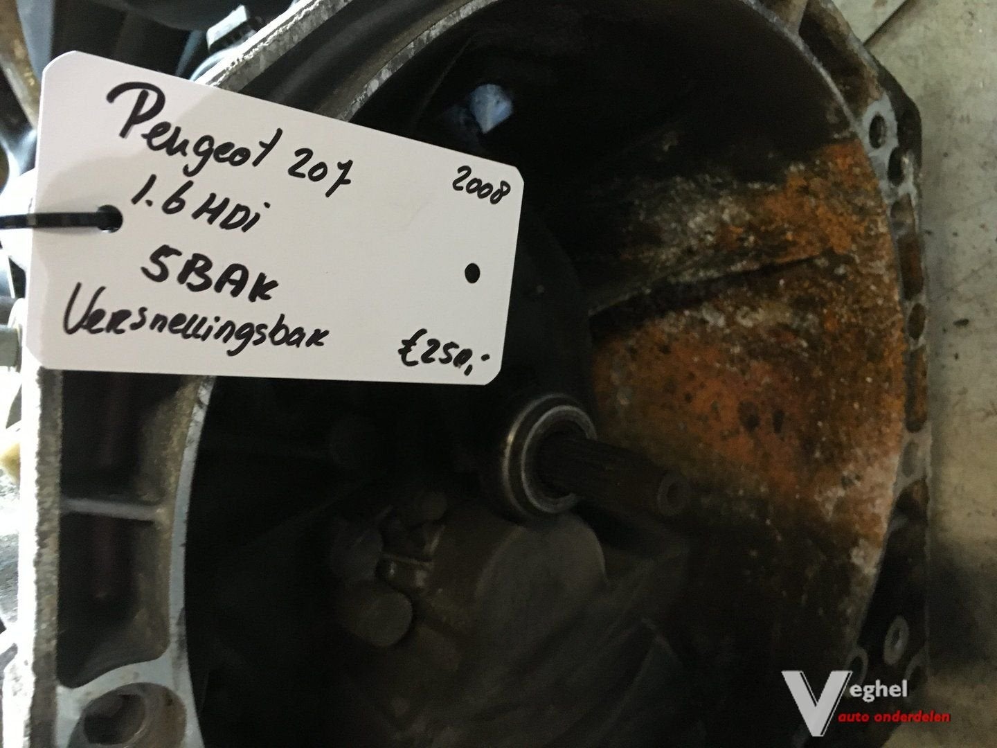 Peugeot 207 1.6 HDI 2008 Versnellingsbak 5 versnellingen, Auto-onderdelen, Ophalen, Gebruikt, -, -
