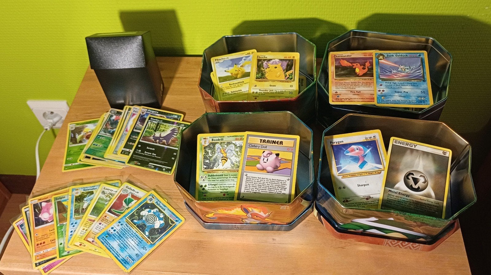 Lot de cartes Pokémon à vendre : Holo, Reverse Holo et plus, Enlèvement, Utilisé, Plusieurs cartes, Foil