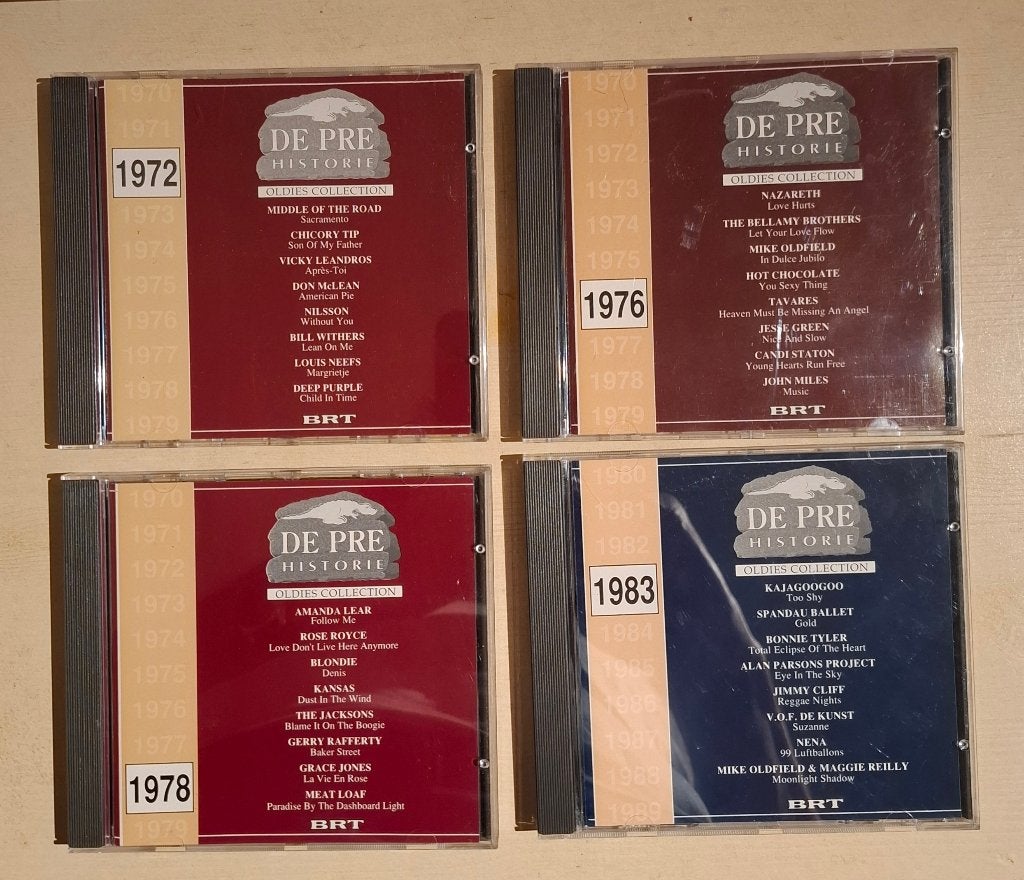 4 cd's de pre historie, Enlèvement ou Envoi, Comme neuf