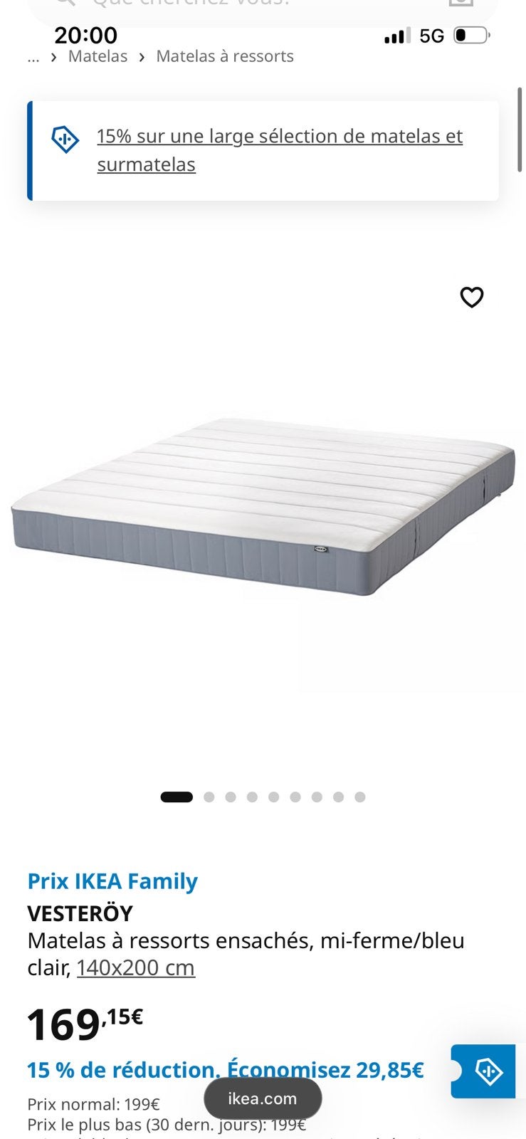 Matelas, Enlèvement, Utilisé, Matelas