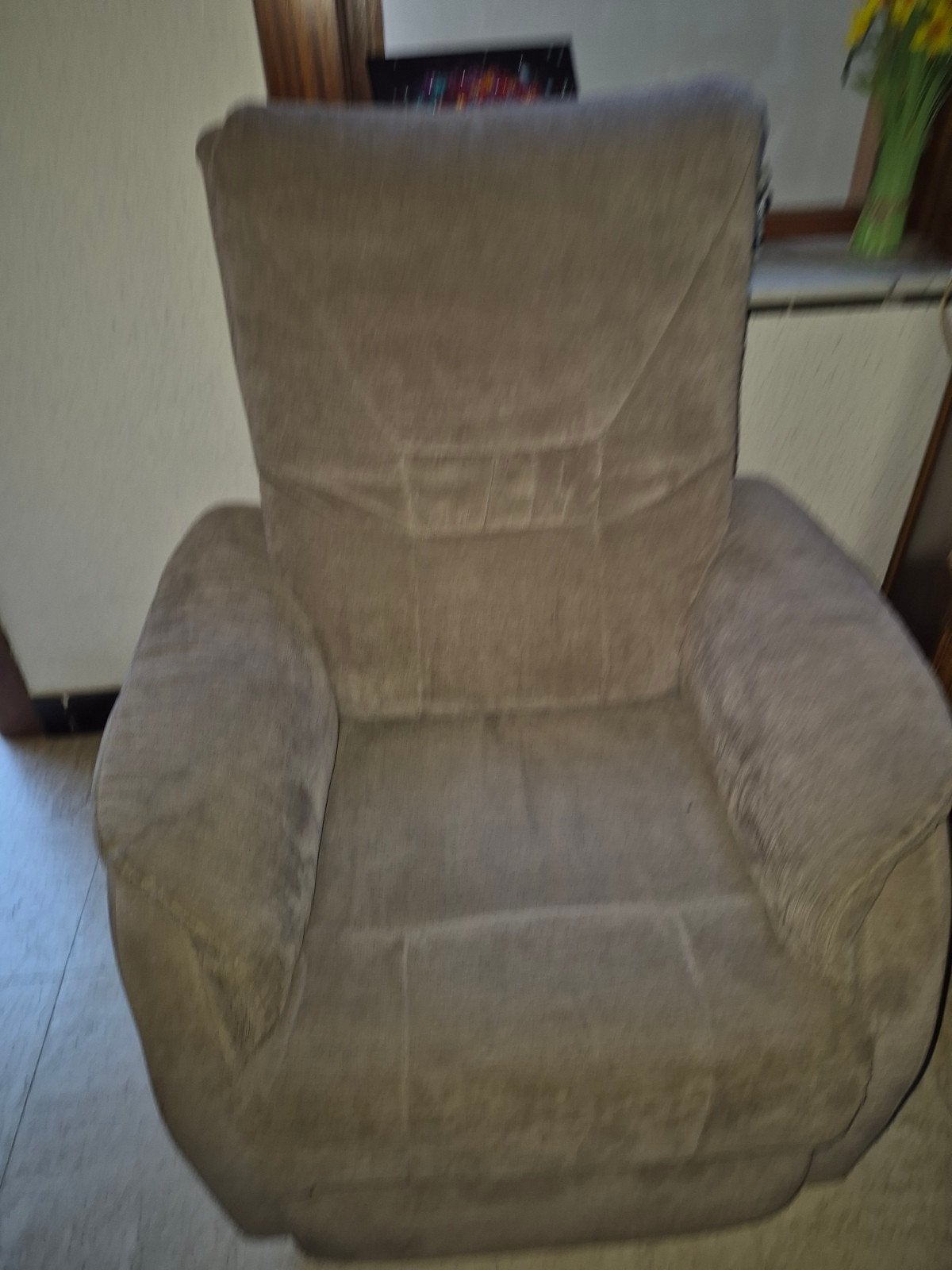 salon 3 zit en 2x 1 zit  met relax, Enlèvement, Comme neuf, Tissus