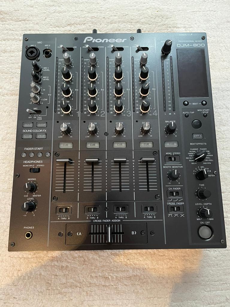 Pioneer djm 800, Muziek en Instrumenten, Mengpanelen, Zo goed als nieuw, Minder dan 5 kanalen, Ophalen of Verzenden