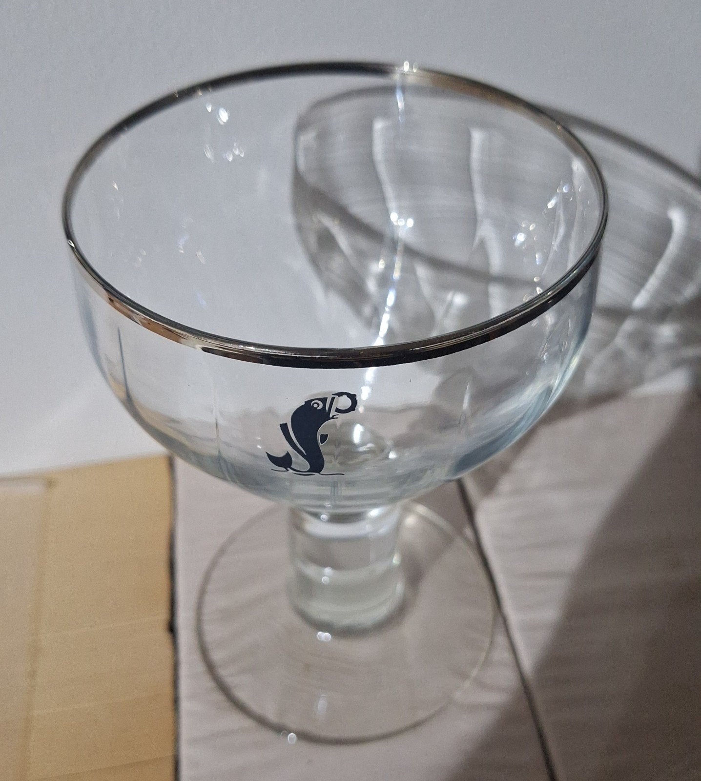 verre trappiste Orval dit Loi Evin, Collections, Enlèvement ou Envoi
