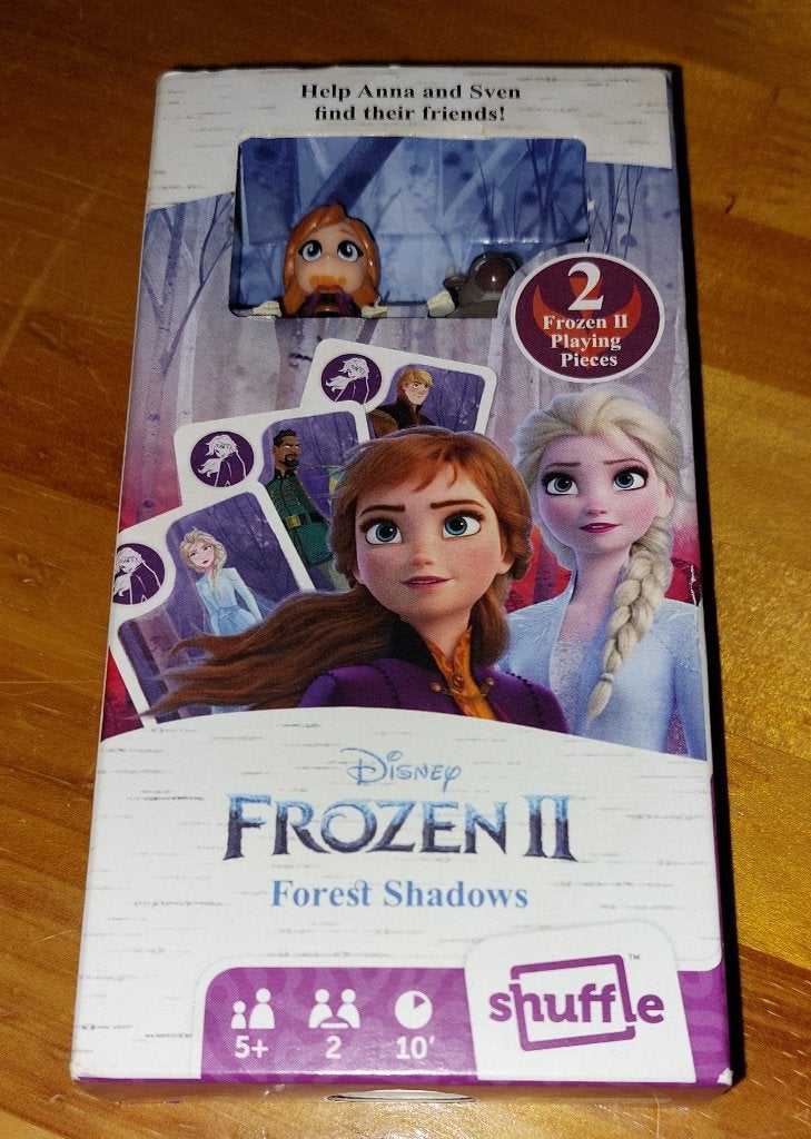 Shuffle - Frozen II Forest shadows, Hobby en Vrije tijd, Gezelschapsspellen | Kaartspellen, Een of twee spelers, Ophalen of Verzenden