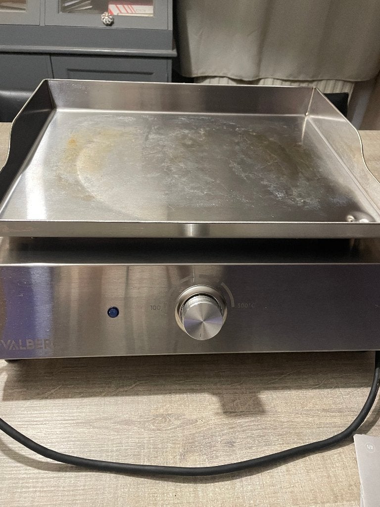 Magnifique plancha semi pro quasi neuve, Enlèvement, Comme neuf