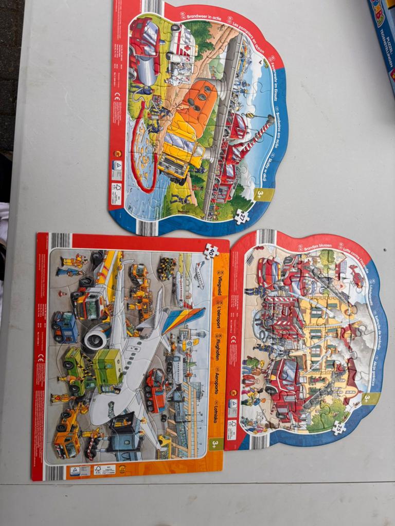 Kinderpuzzels, Kinderen en Baby's, Ophalen, Zo goed als nieuw, 2 tot 4 jaar