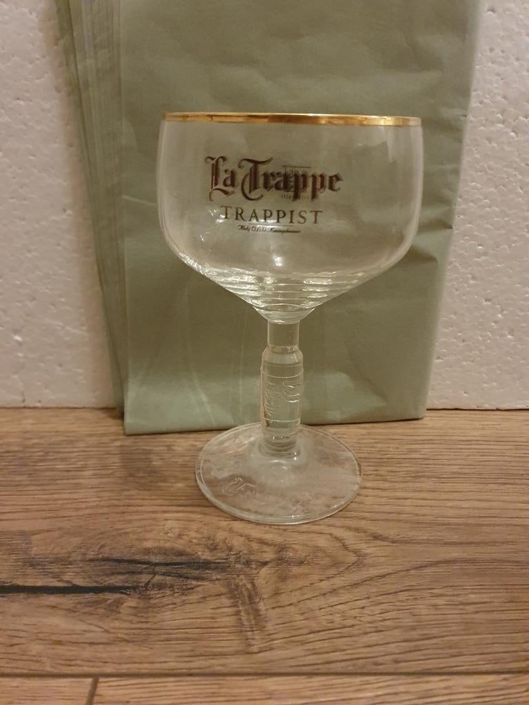 0.25l Bierglas - La Trappe 2010 -, Ophalen of Verzenden, Gebruikt, Glas of Glazen, La Trappe