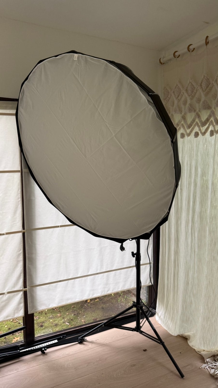 Godox GS400II studioflitser met softbox 120 cm en statief, Audio, Tv en Foto, Ophalen, Zo goed als nieuw, Bresser, Statief