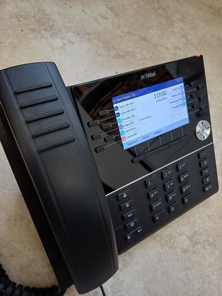 Mitel 6930L, Télécoms, Télématique & VoIP, Enlèvement ou Envoi, Comme neuf, Téléphone
