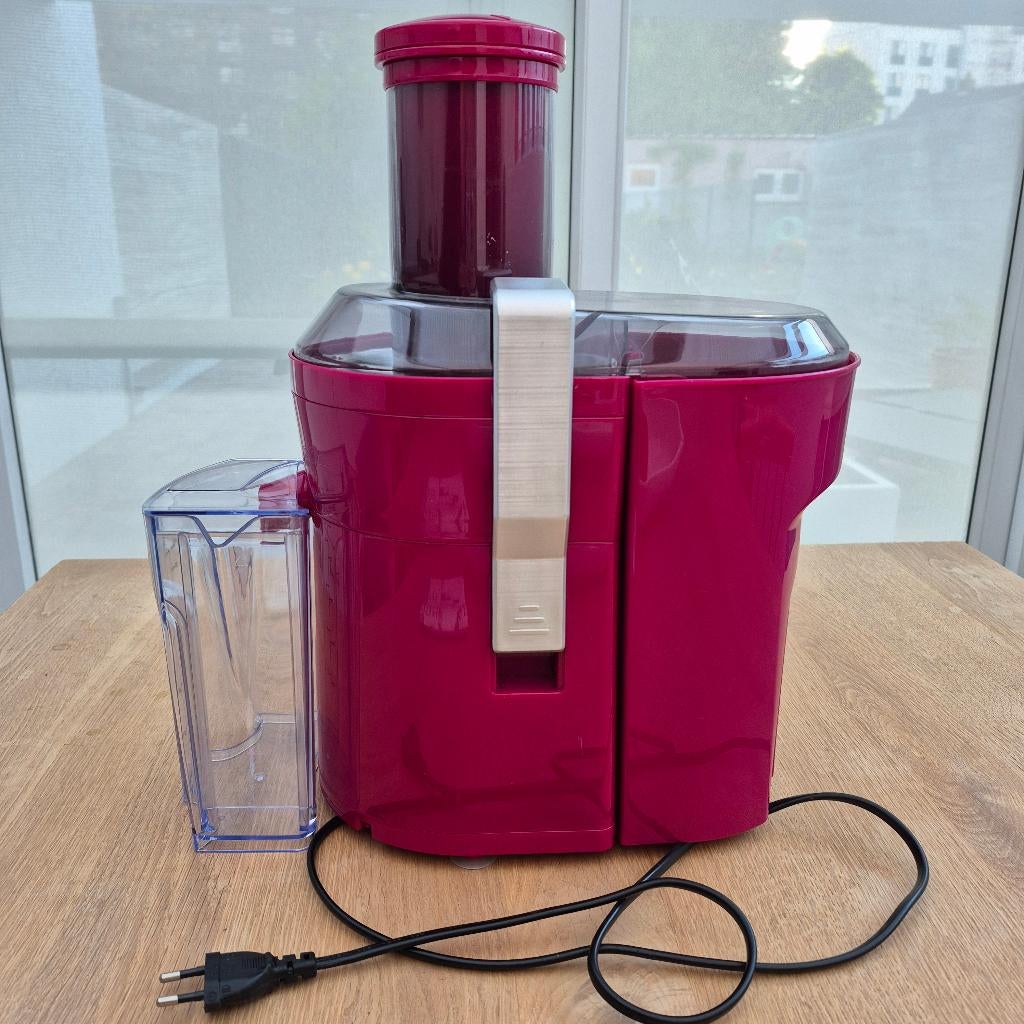 Sapcentrifuge voor fruit en groenten, Ophalen, Overige typen, Paars, Kunststof