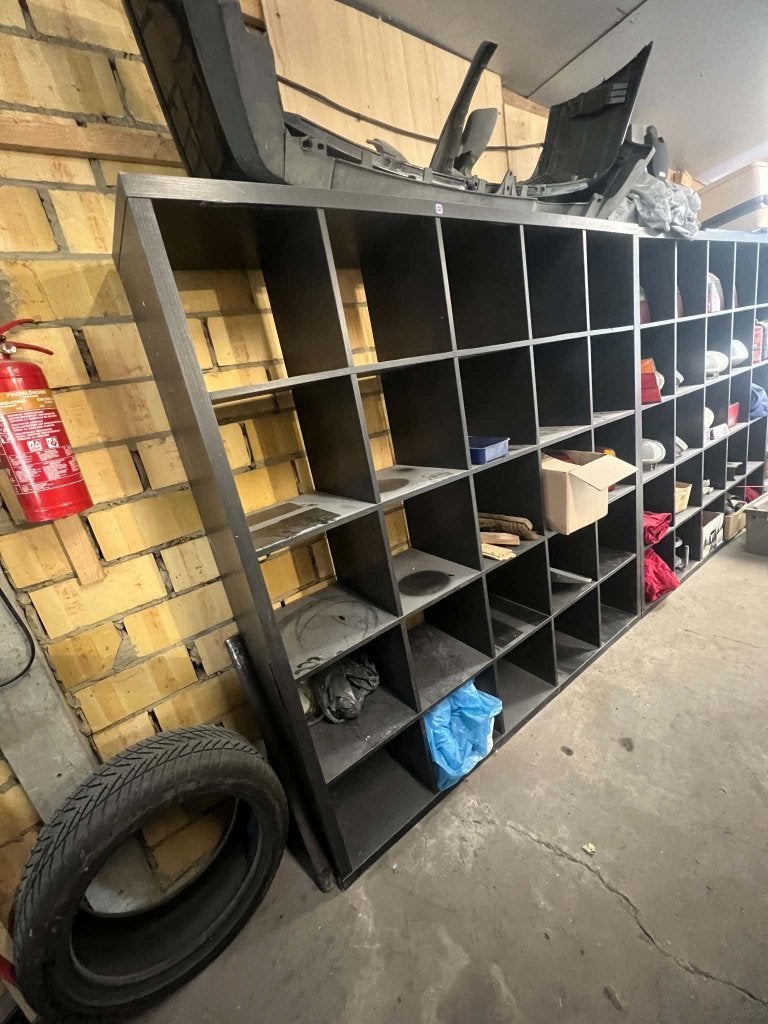 2 grote zwarte ikea kasten, Ophalen, Gebruikt