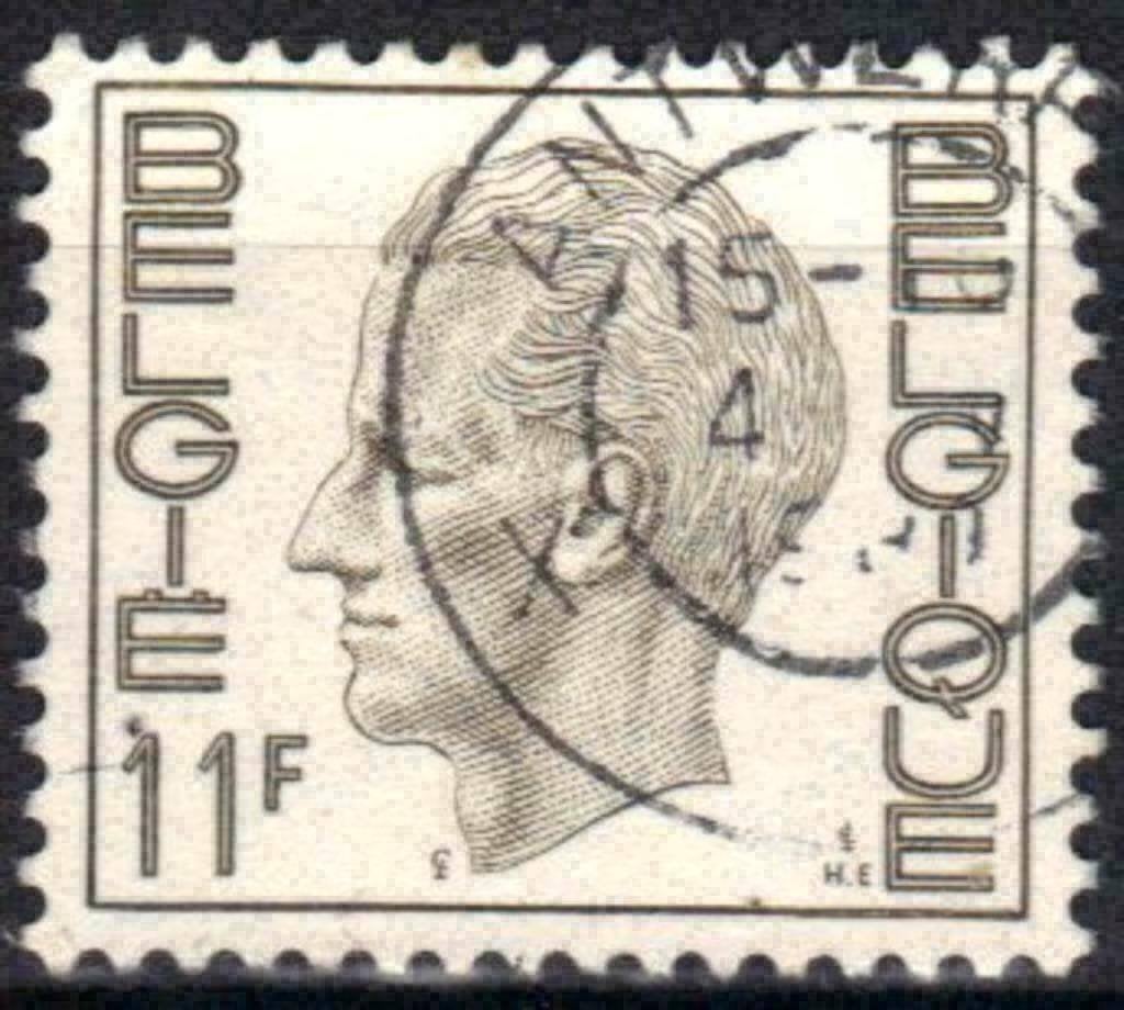Belgique 1976 - Yvert 1817/OBP 1822 - Roi Baudouin (ST), Timbres & Monnaies, Timbres | Europe | Belgique, Affranchi, Envoi