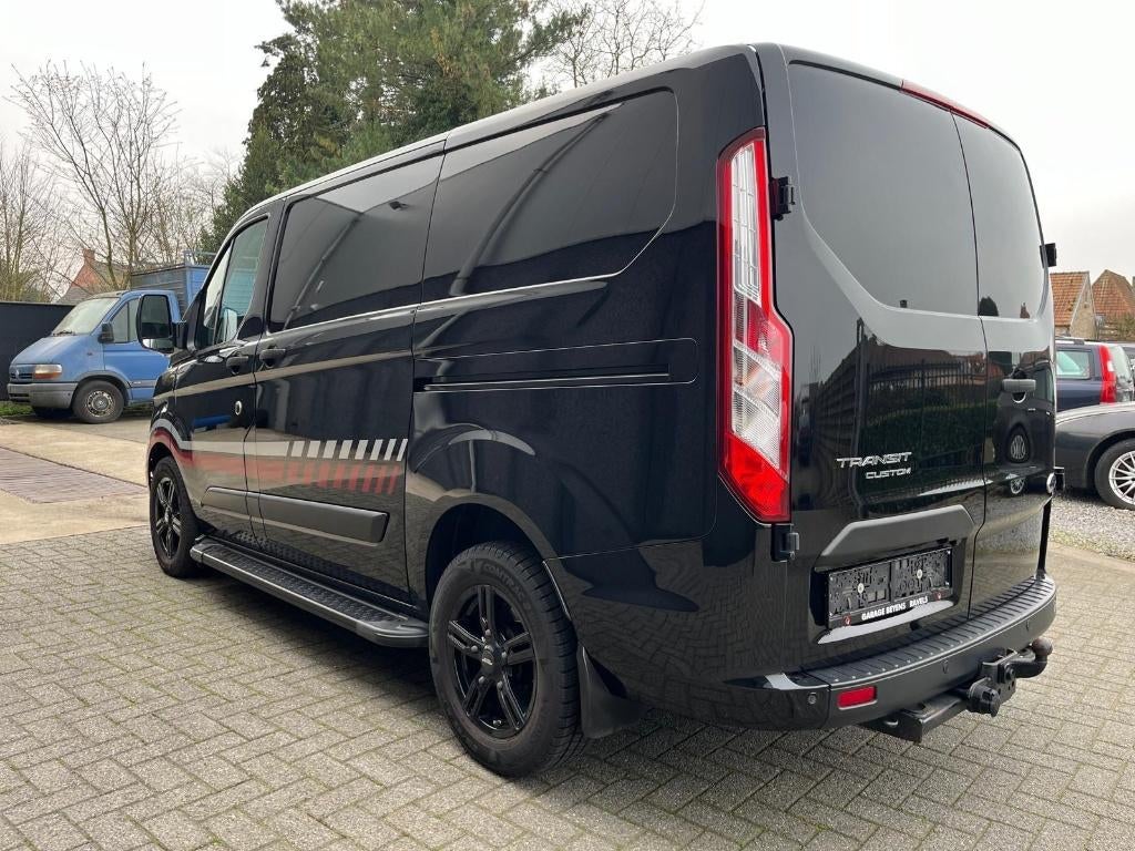 Ford Transit Custom, Auto's, Bestelwagens en Lichte vracht, Stof, 1995 cc, Euro 6, Zwart