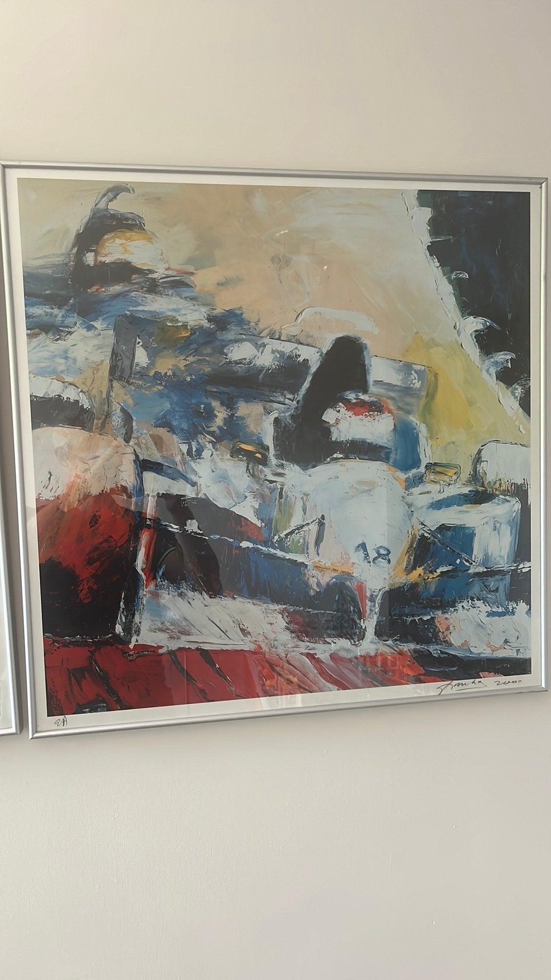 Mooie litho, Ophalen