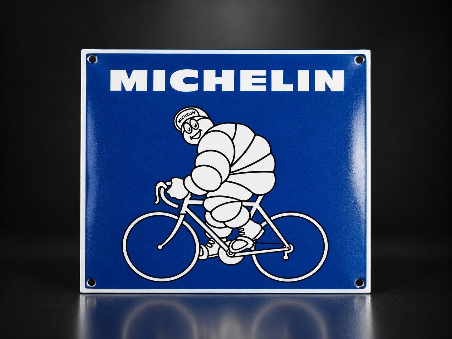 Plaque émaillée Michelin, Enlèvement ou Envoi, Comme neuf, Panneau publicitaire