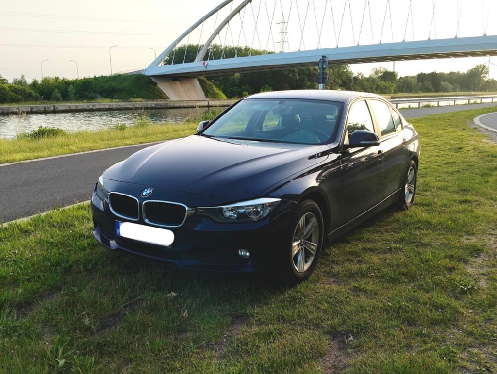 BMW 318D F30 Trekhaak, Achterwielaandrijving, 1995 cc, Zwart, 4 cilinders