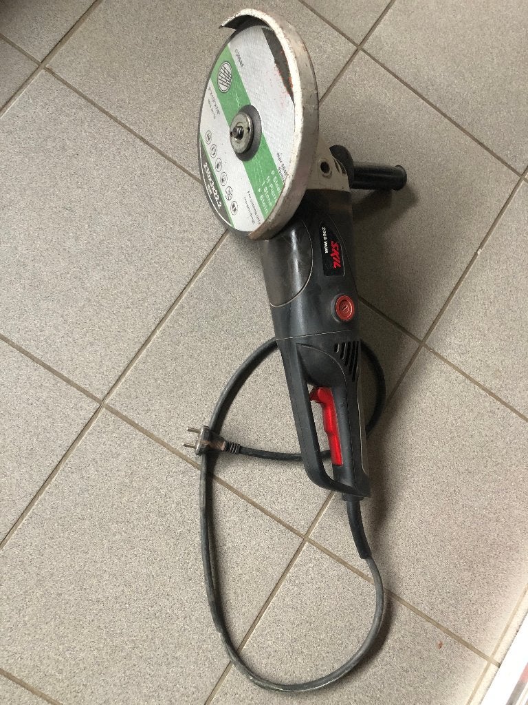 Slijpmachine Slijpschijf Skil 2000 W - dia 230mm disque, Doe-het-zelf en Bouw, Gereedschap | Slijpmachines, Ophalen, 1000 watt of meer