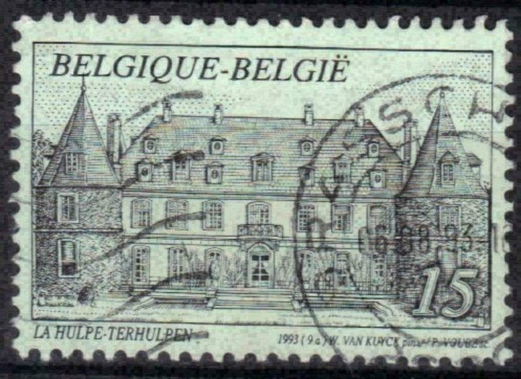 Belgique 1993 - Yvert/OBP 2512 - Tourisme - Châteaux (ST), Timbres & Monnaies, Envoi, Affranchi, Oblitéré