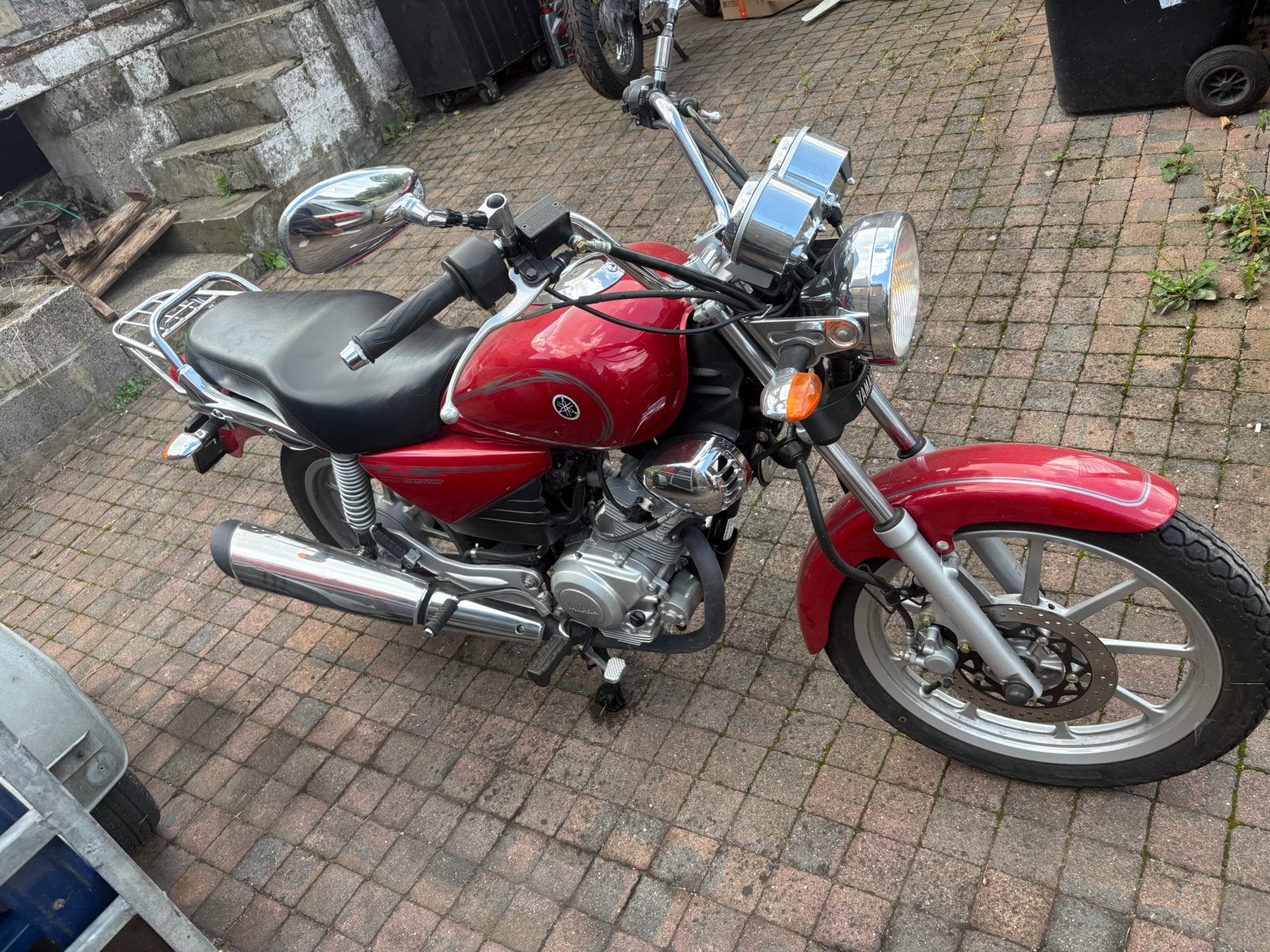 YAMAHA ybr custom 125, Ophalen, Gebruikt