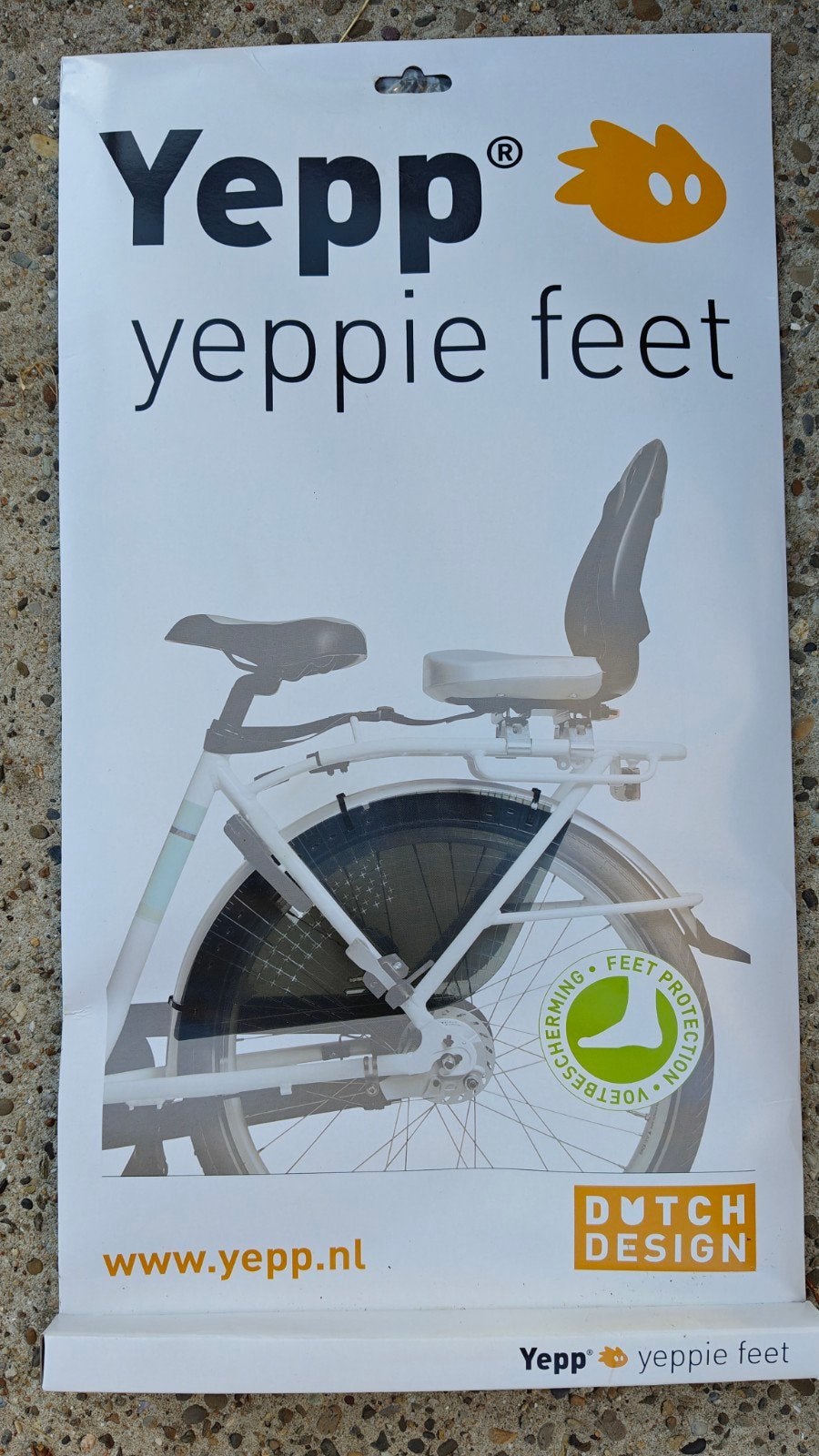 Yepp Yeppie Feet (nieuwprijs €15), Fietsen en Brommers, Ophalen, Nieuw, Yepp